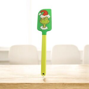 NEW Dr Seuss The GRINCH Who Stole Christmas Holiday Silicone Spatula Baking Cook
